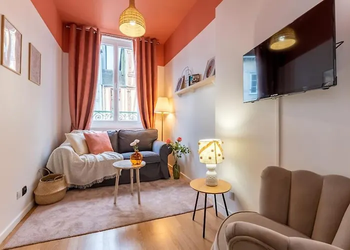Apartman Selene By Kleidos - T2 Romantique Dans Le Centre Historique De Rouen, Proche Gare *