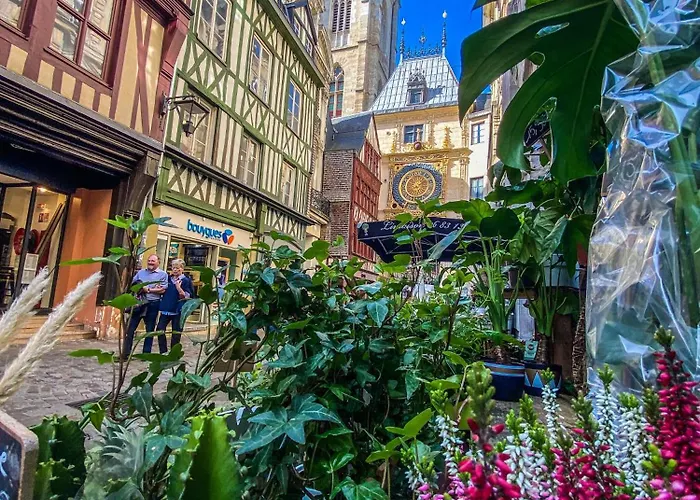 Selene By Kleidos - T2 Romantique Dans Le Centre Historique De Rouen, Proche Gare Апартаменты Руан